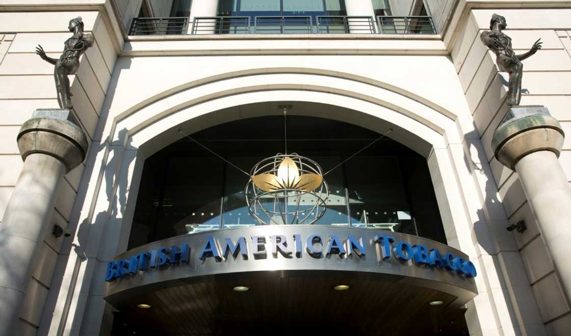 The London headquarters of British American Tobacco, which was fined more than $629 million by the US Justice Department for trading with North Korea