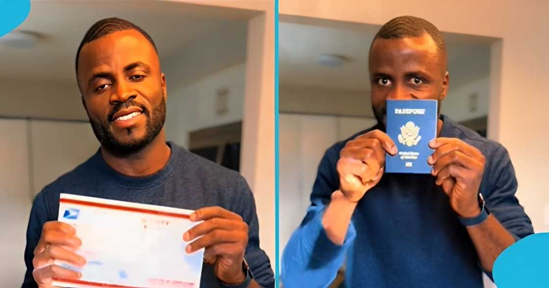 Ghanaian man, US citizenship, American passport, greener pastures, relocates abroad. Ghanaian man, US citizenship, American passport, greener pastures, relocates abroad.