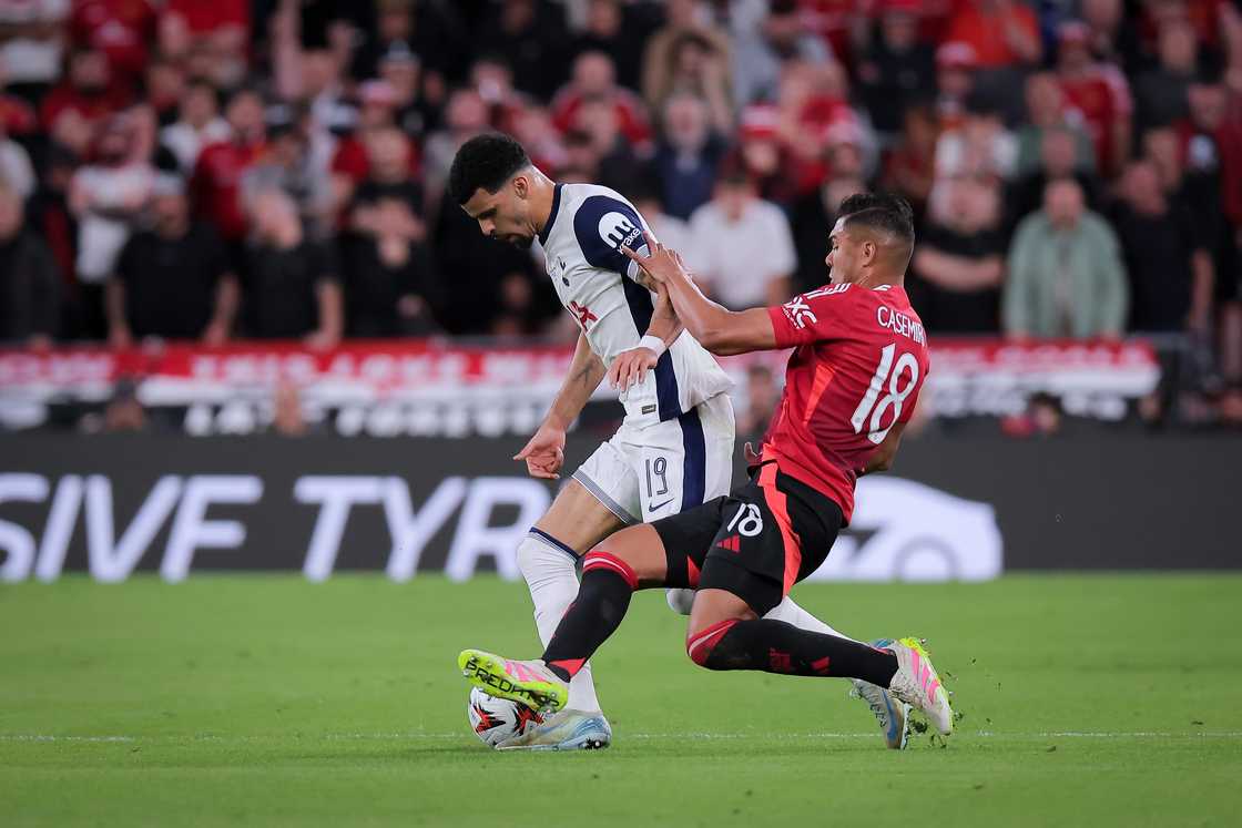 Manchester United, Casemiro, Andre Onana, Tottenham, Europa League. Manchester United, Casemiro, Andre Onana, Tottenham, Europa League.