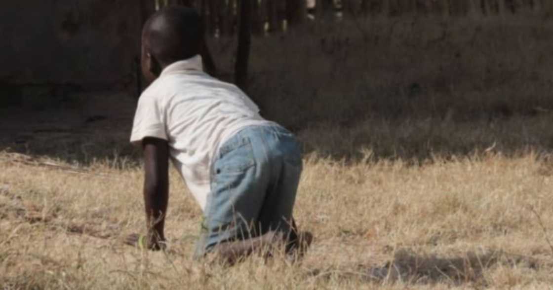 Photo of boy crawling used only for the purpose of this story Photo of boy crawling used only for the purpose of this story