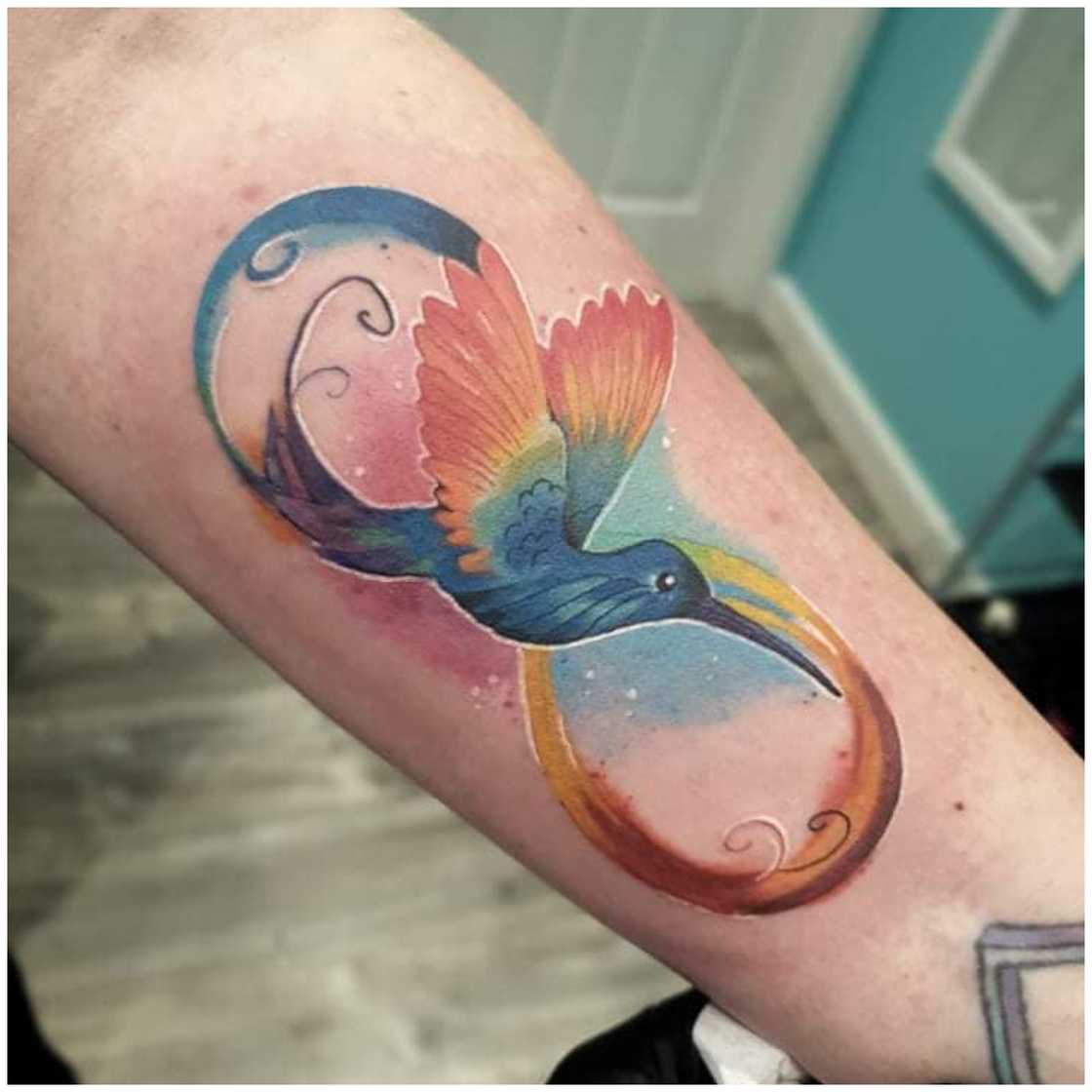 Hummingbird tattoo