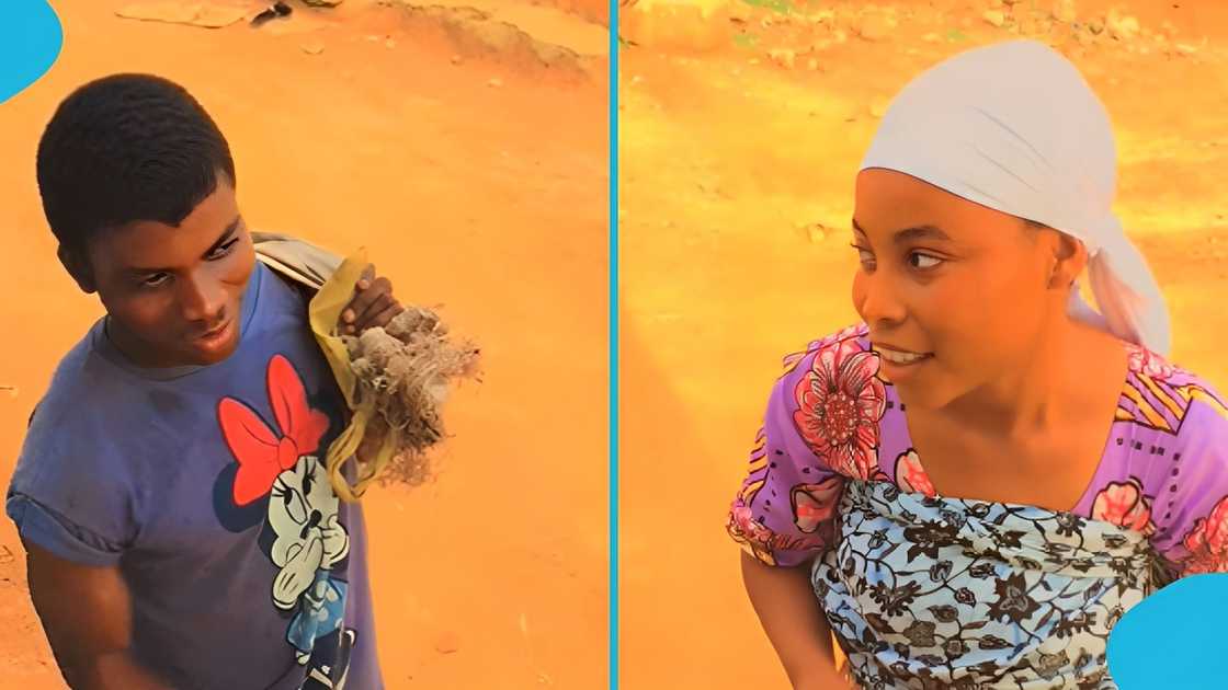 Cassava waste, Ghanaian lady, proposal, childhood crush, love Cassava waste, Ghanaian lady, proposal, childhood crush, love