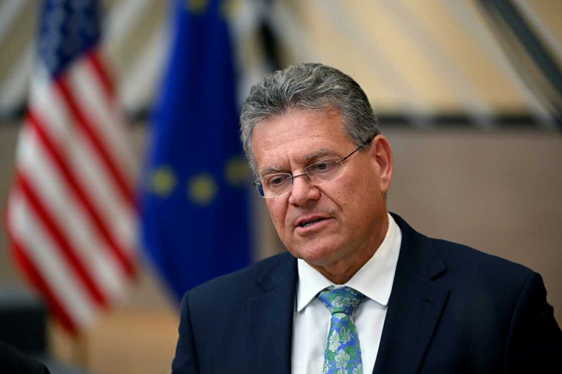 'Around the world, trade is being weaponized,' said Sefcovic 'Around the world, trade is being weaponized,' said Sefcovic