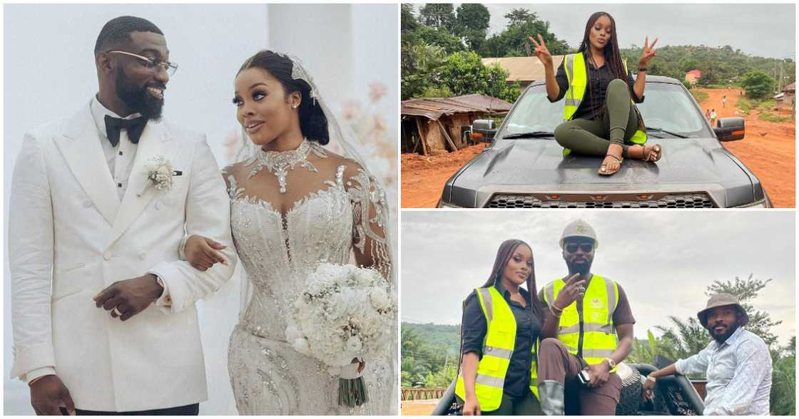 Kojo Jones and wife Raychel Jones Mensah Kojo Jones and wife Raychel Jones Mensah