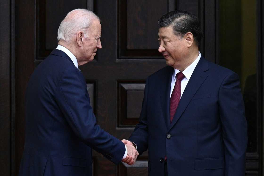 US President Joe Biden and Chinese President Xi Jinping agreed to open a formal dialogue on AI when they held a summit in California in November 2023 US President Joe Biden and Chinese President Xi Jinping agreed to open a formal dialogue on AI when they held a summit in California in November 2023