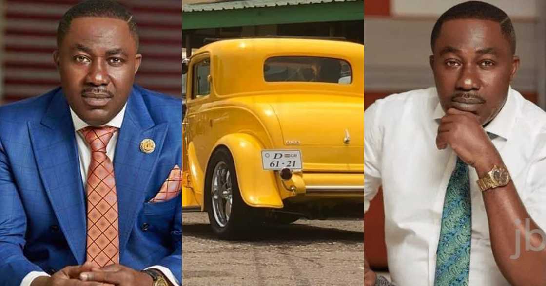 Osei Kwame Despite: Photo Drops As Businessman Acquires A New Antique With Special Customisation Osei Kwame Despite: Photo Drops As Businessman Acquires A New Antique With Special Customisation