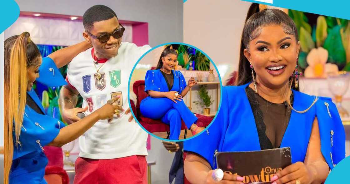 Nana Ama McBrown and KiDi Nana Ama McBrown and KiDi