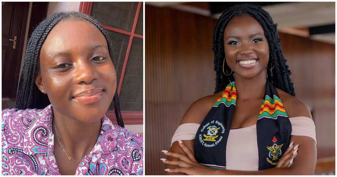 University of Maryland's latest student shares news after graduating from KNUST as second best in her class