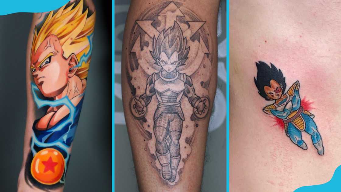 Small Vegeta tattoo ideas Small Vegeta tattoo ideas