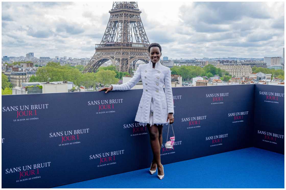 Lupita Nyong'o attends a photocall in support of "A Quiet Place: Day One" Lupita Nyong'o attends a photocall in support of "A Quiet Place: Day One"