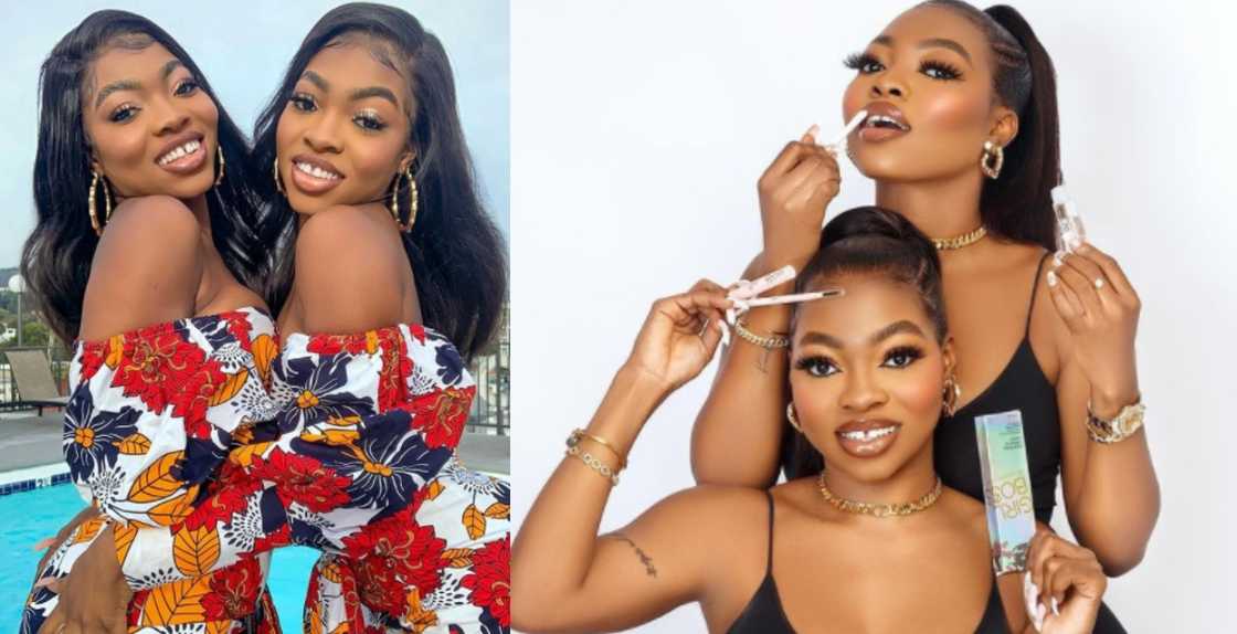 Laura and Lauretta: Popular Ghanaian Twins Shares how they Established their Successful Cosmetic Business Laura and Lauretta: Popular Ghanaian Twins Shares how they Established their Successful Cosmetic Business
