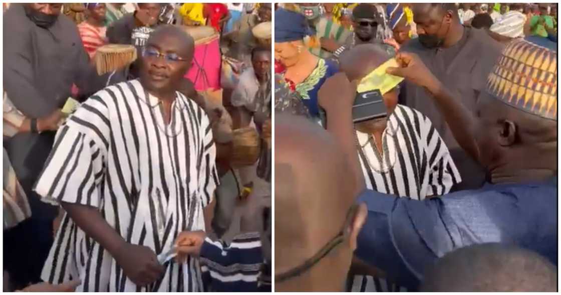 The vice president Dr Mahamudu Bawumia has displayed some amazing dance moves The vice president Dr Mahamudu Bawumia has displayed some amazing dance moves