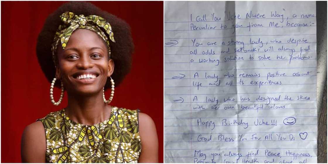 Lady causes stir with the note a lady she had not been on talking terms with sent on her birthday Lady causes stir with the note a lady she had not been on talking terms with sent on her birthday