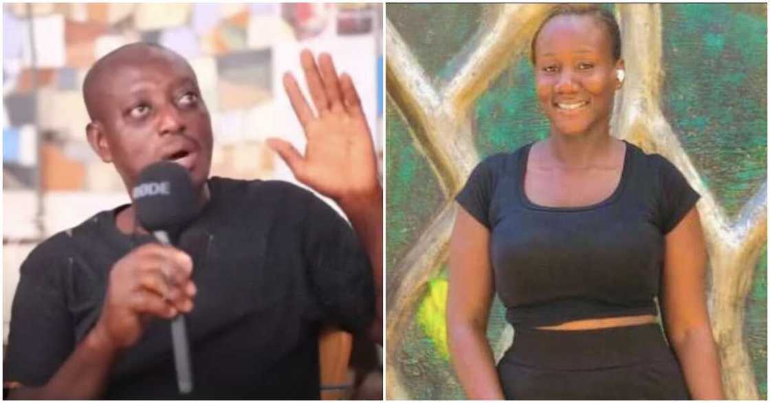 Photo of late Adum lady Madwoa and her father Photo of late Adum lady Madwoa and her father