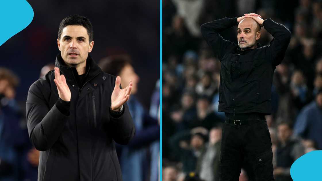 Supercomputer, Supercomputer prediction, Arsenal, Arsenal beat Brighton, Premier League, Manchester City, City drop points, Nottingham Forest, Mikel Arteta, Pep Guardiola. Supercomputer, Supercomputer prediction, Arsenal, Arsenal beat Brighton, Premier League, Manchester City, City drop points, Nottingham Forest, Mikel Arteta, Pep Guardiola.