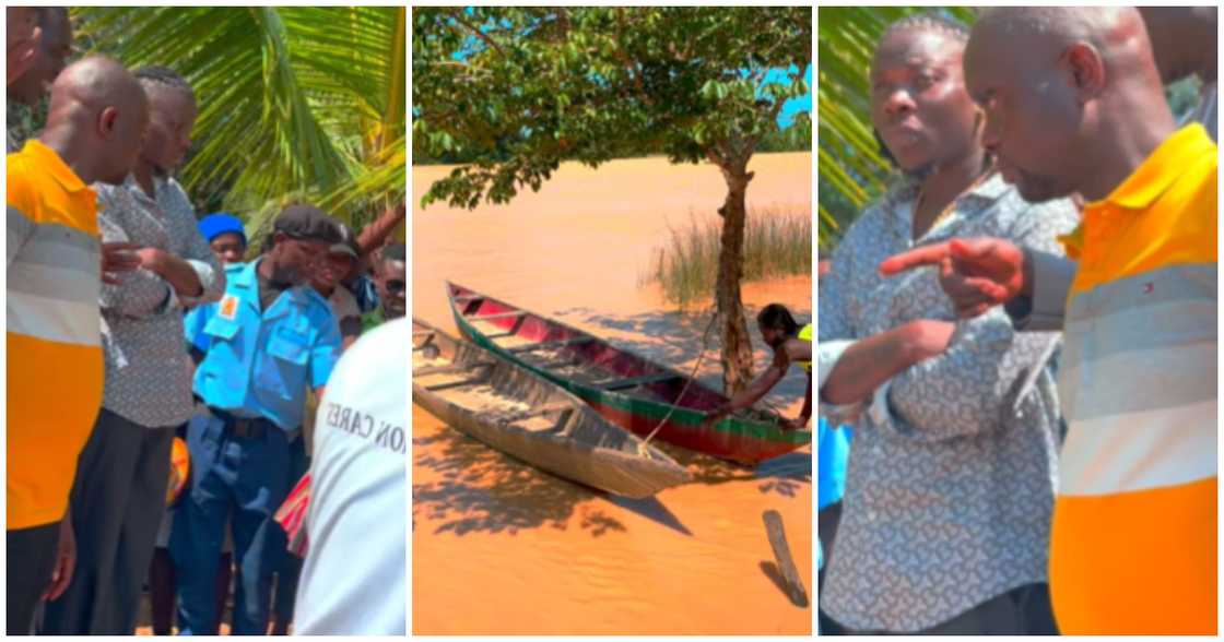 Stonebwoy shocked to see how galamsey has turned a river into a chocolate drink shade Stonebwoy shocked to see how galamsey has turned a river into a chocolate drink shade