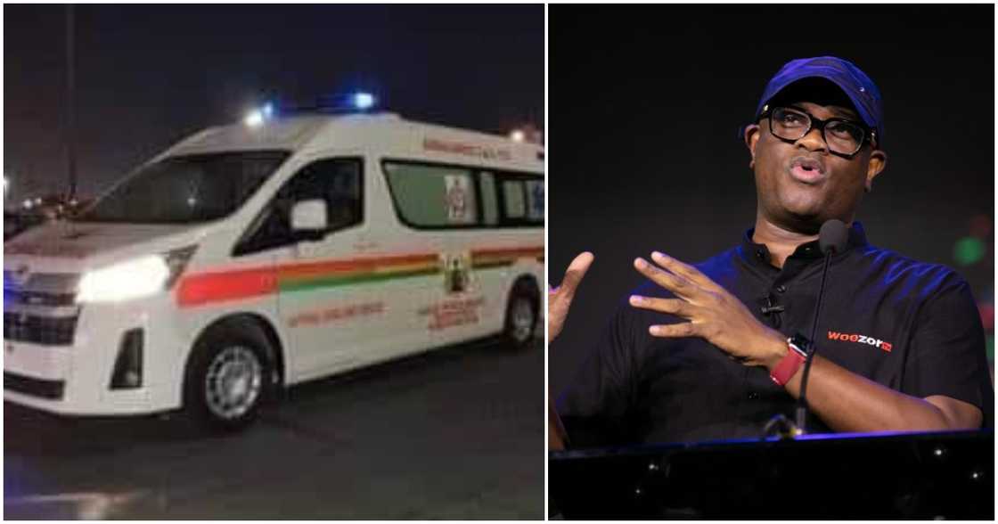 Stan Dogbe has pulled out new evidence to incriminate the government in the allegation that state-branded ambulances were on sale in Dubai. Stan Dogbe has pulled out new evidence to incriminate the government in the allegation that state-branded ambulances were on sale in Dubai.