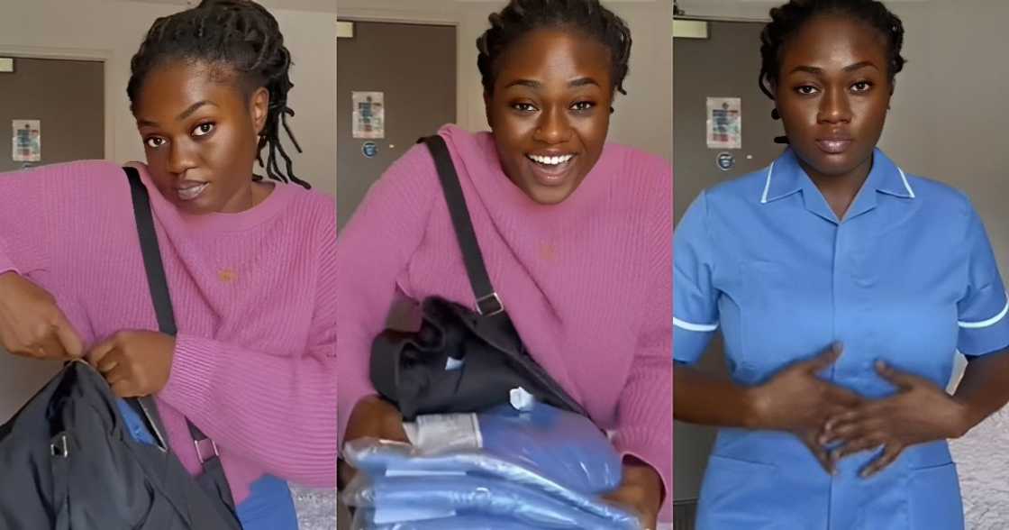 Beautiful Ghanaian Lady In Ecstatic Mood After Passing UK OSCE Midwifery Examination Beautiful Ghanaian Lady In Ecstatic Mood After Passing UK OSCE Midwifery Examination