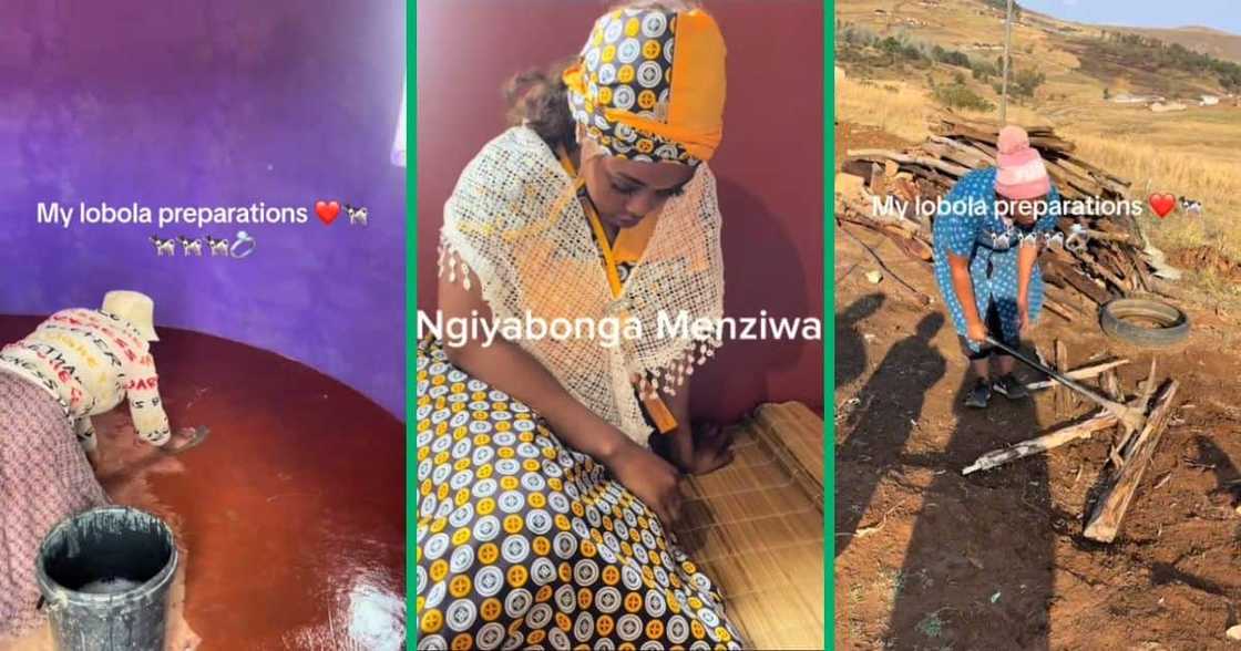 Woman shares lobola preparations