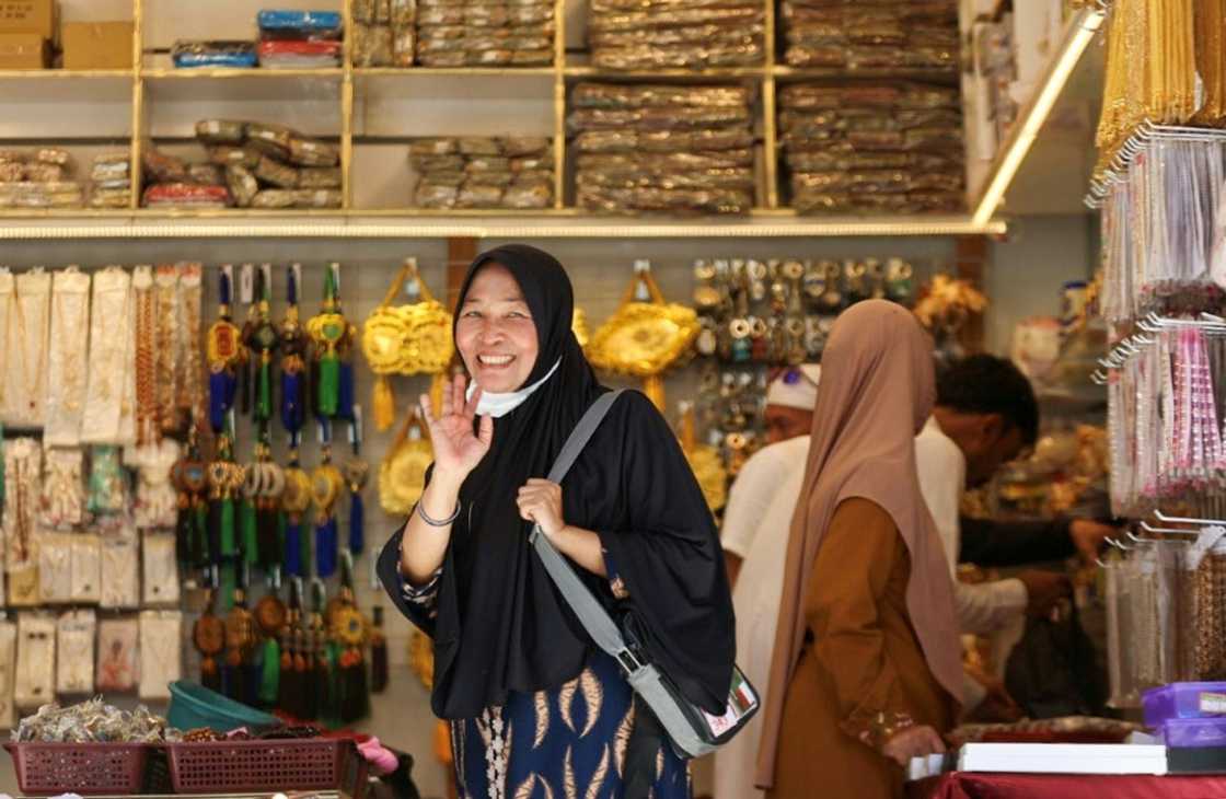 Most of the pilgrims, 850,000, are coming from abroad, and pilgrimages are usually a significant revenue earner for Saudi Arabia Most of the pilgrims, 850,000, are coming from abroad, and pilgrimages are usually a significant revenue earner for Saudi Arabia