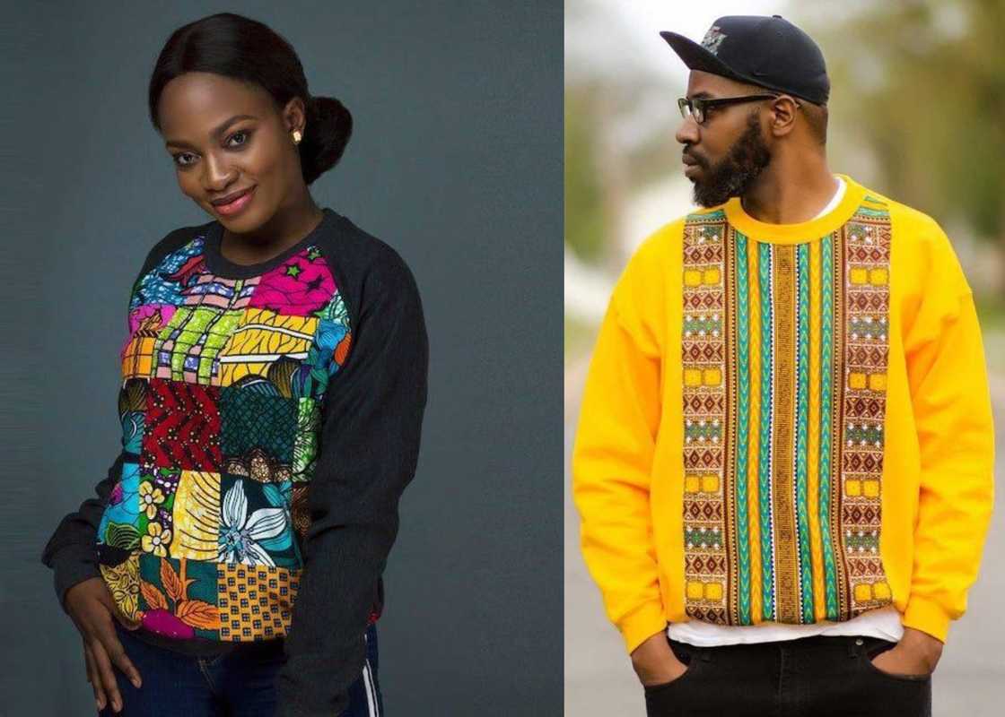 People in Ankara sweaters People in Ankara sweaters