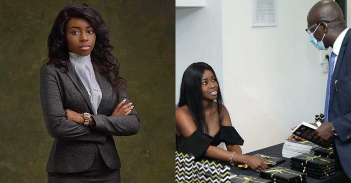 Adwoa Amoako Adjei: 26-year-old Ghanaian lawyer launches 1st novel titled Mixed Up Adwoa Amoako Adjei: 26-year-old Ghanaian lawyer launches 1st novel titled Mixed Up