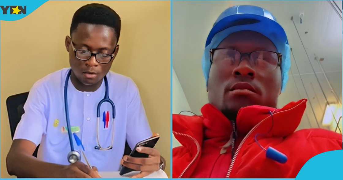 Photo a Ghanaian nurse who shared his story on how he ended up as a warehouse worker in Canada. Photo a Ghanaian nurse who shared his story on how he ended up as a warehouse worker in Canada.