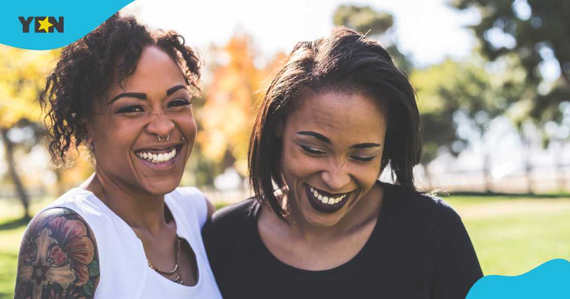 Sister share sweet bond after 22 years.