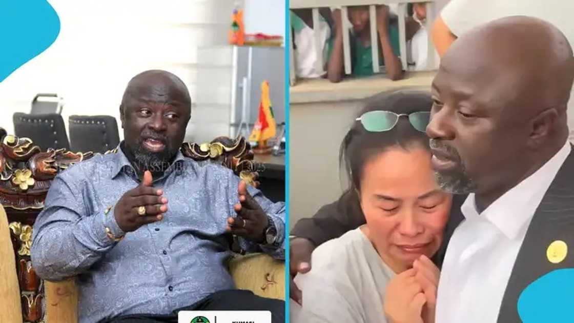 KMA Mayor, Kumasi Mayor, Richard Kwasi Ofori, Chinese lady, China City Mall, Kumasi, Santase KMA Mayor, Kumasi Mayor, Richard Kwasi Ofori, Chinese lady, China City Mall, Kumasi, Santase