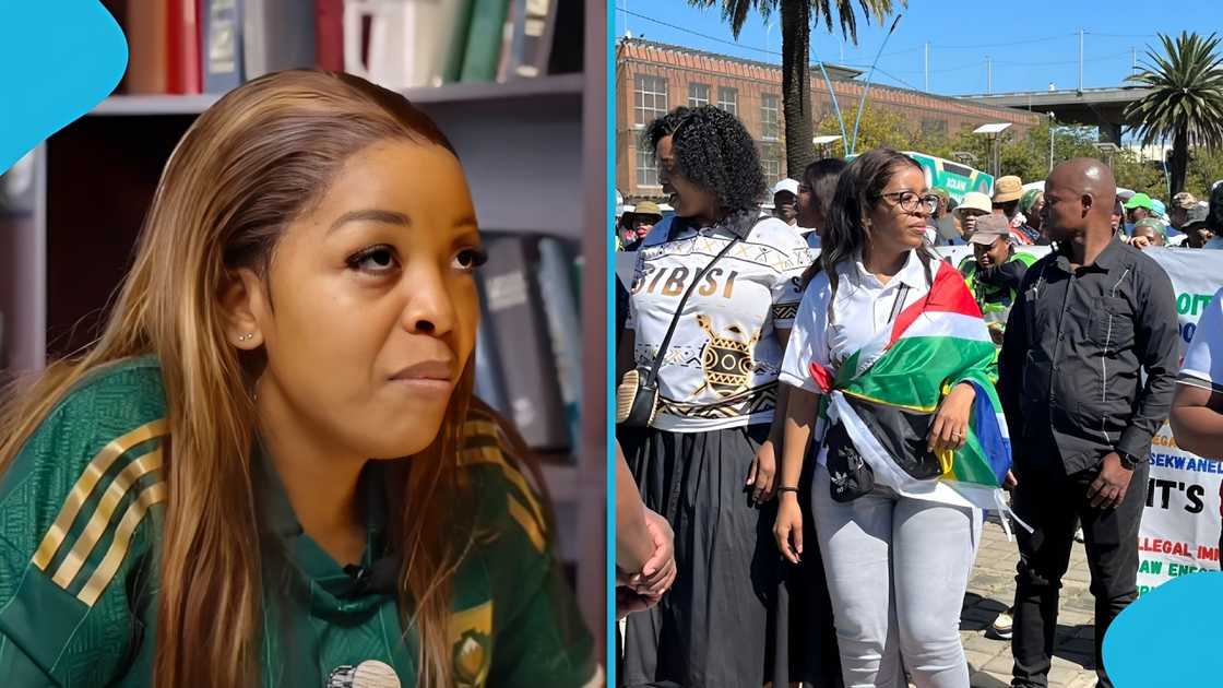 Anti-migrant protests, South Africa, Jacinta Ngobese-Zuma, undocumented foreigners, Jacinta activism, March and March