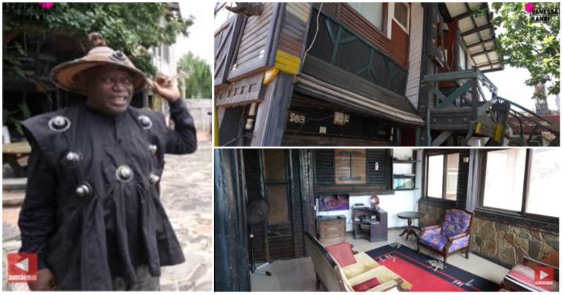 Man builds house out of recycled waste Man builds house out of recycled waste