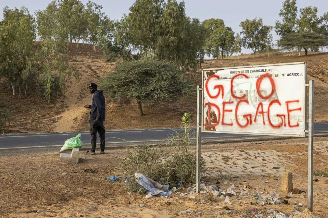 'Get out!': Anger at the mining company has been growing 'Get out!': Anger at the mining company has been growing
