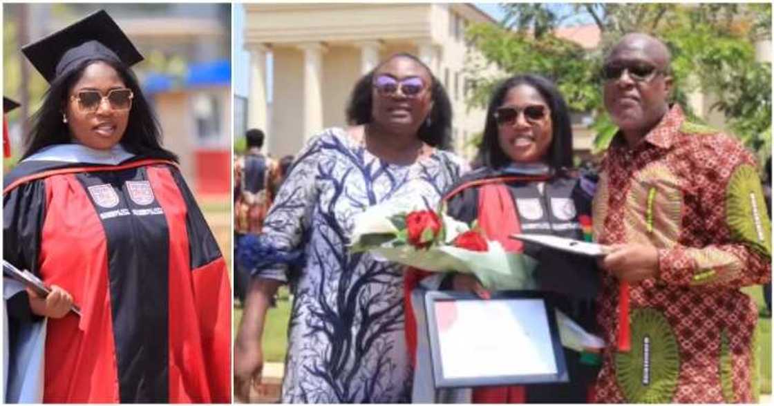 Kwame Sefa Kayi's daughter graduates from university. Kwame Sefa Kayi's daughter graduates from university.