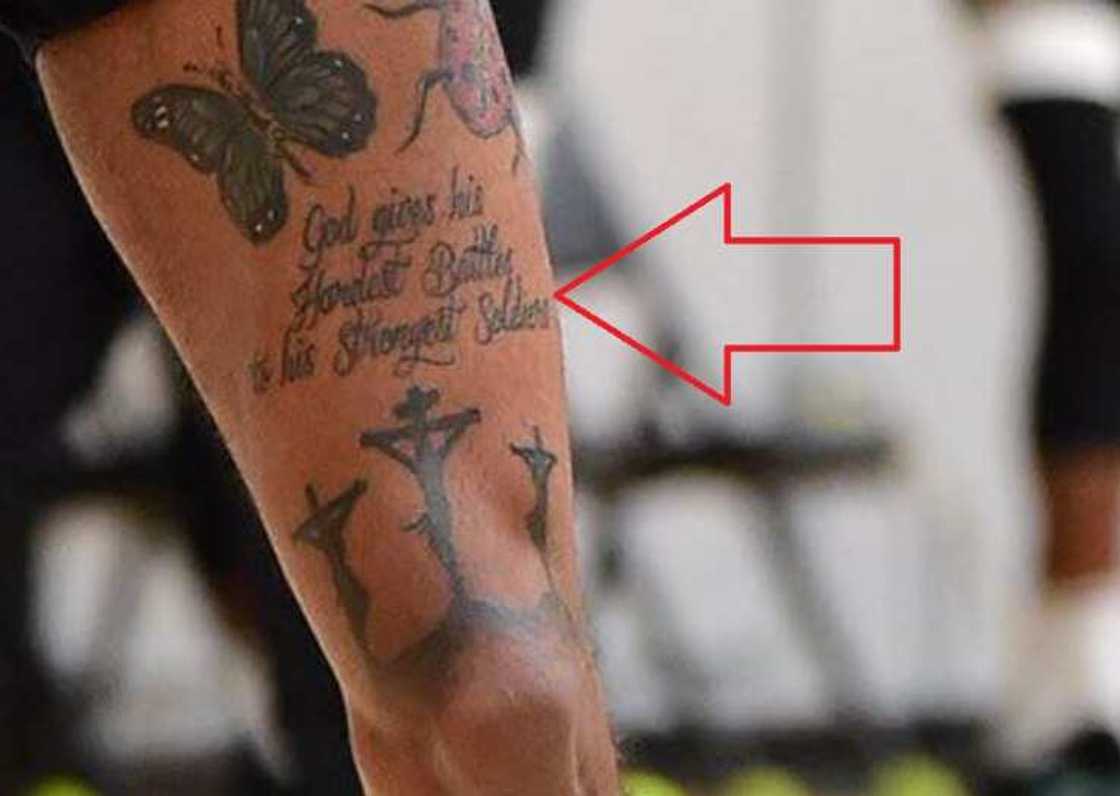 Jalen Green's tattoos Jalen Green's tattoos