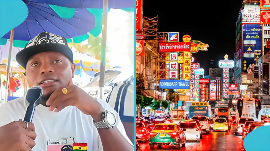 Ghanaian Man, Relocate Abroad, Thailand, Life Abroad, Young Man Ghanaian Man, Relocate Abroad, Thailand, Life Abroad, Young Man