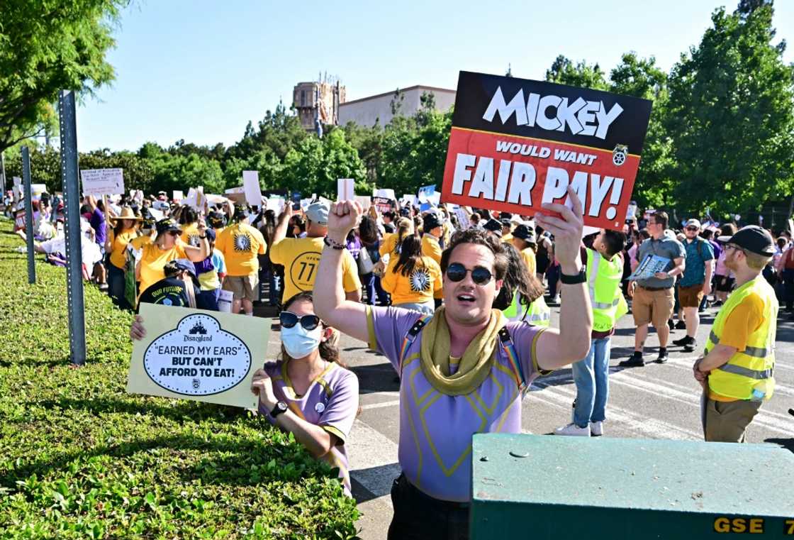 Disney has been in negotiations since April with the four California unions representing its park employees