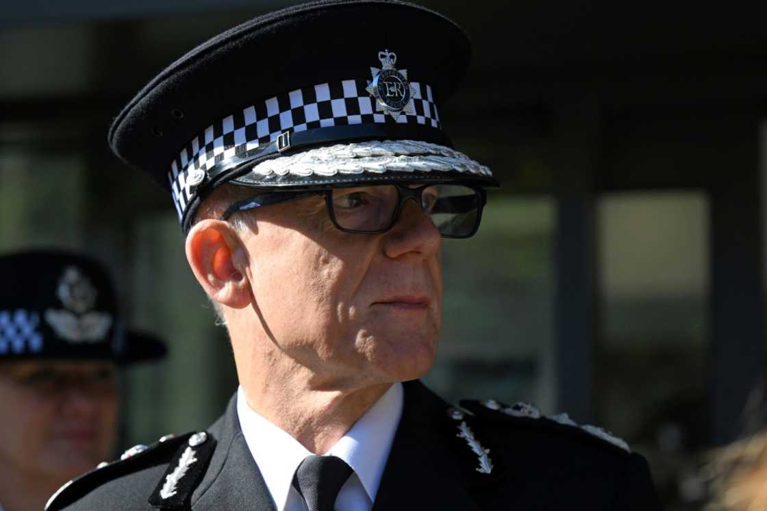 Metropolitan Police Commissioner Mark Rowley said the operation was the force's largest against fraud Metropolitan Police Commissioner Mark Rowley said the operation was the force's largest against fraud