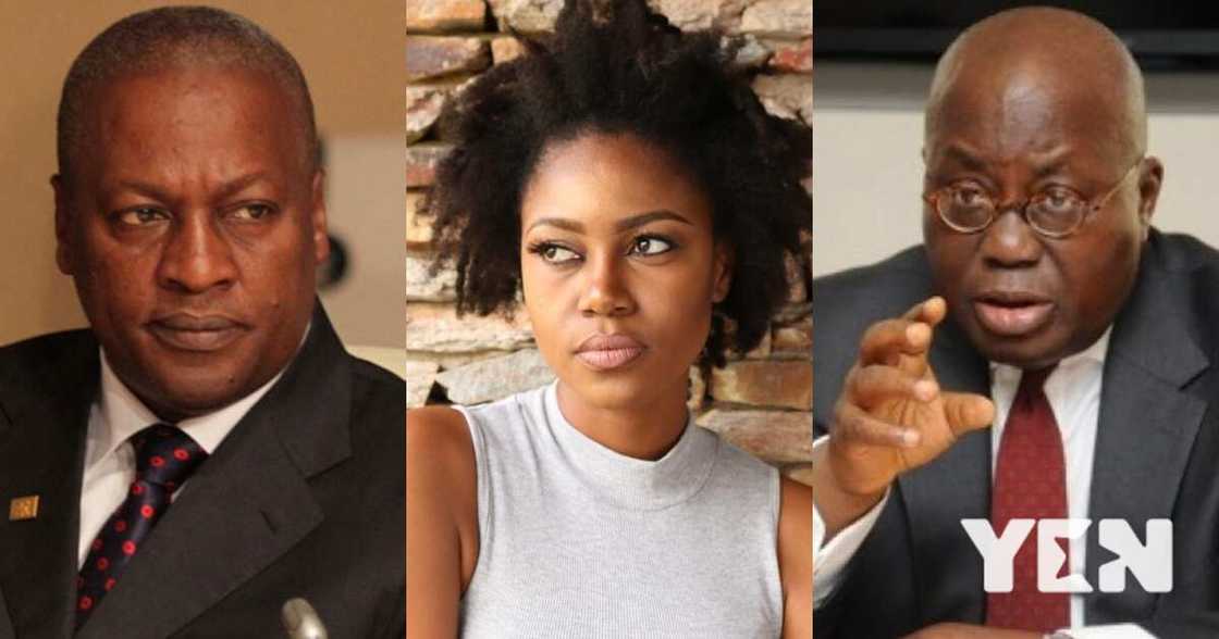 Hit the streets against Akufo-Addo for #FixTheCountry as you did against Mahama, Yvonne Nelson told