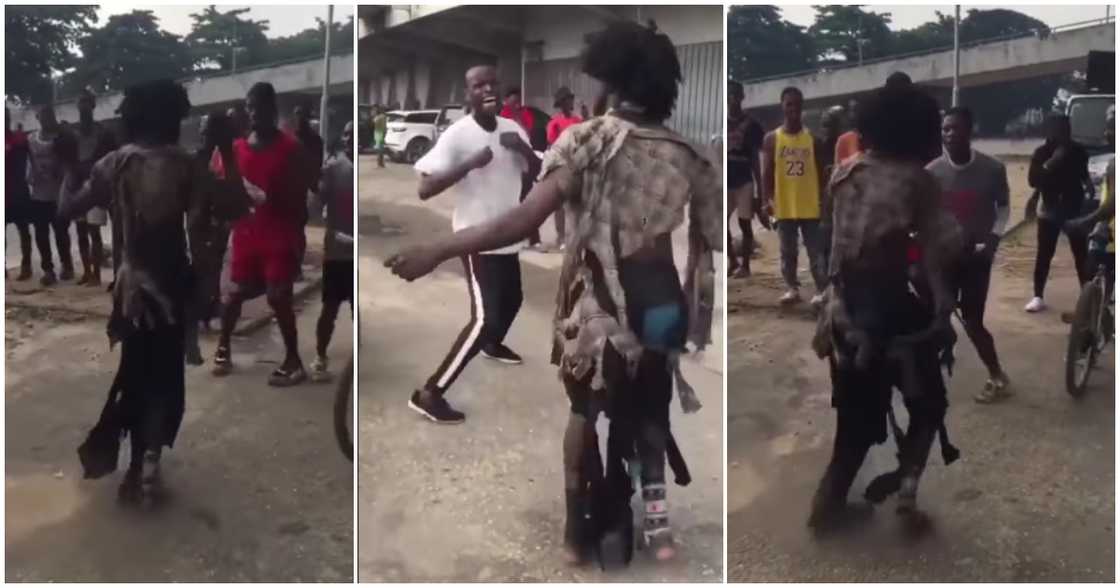 Mentally-ill man Mentally-ill man