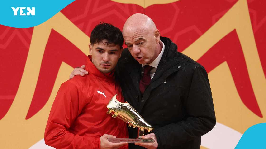 AFCON: FIFA President Gianni Infantino Caught Reacting to Brahim Díaz Penalty Miss AFCON: FIFA President Gianni Infantino Caught Reacting to Brahim Díaz Penalty Miss