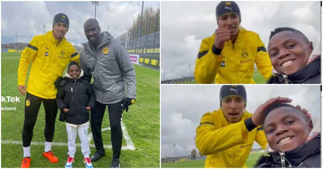 Yaw Dabo Meets Dortmund Star
