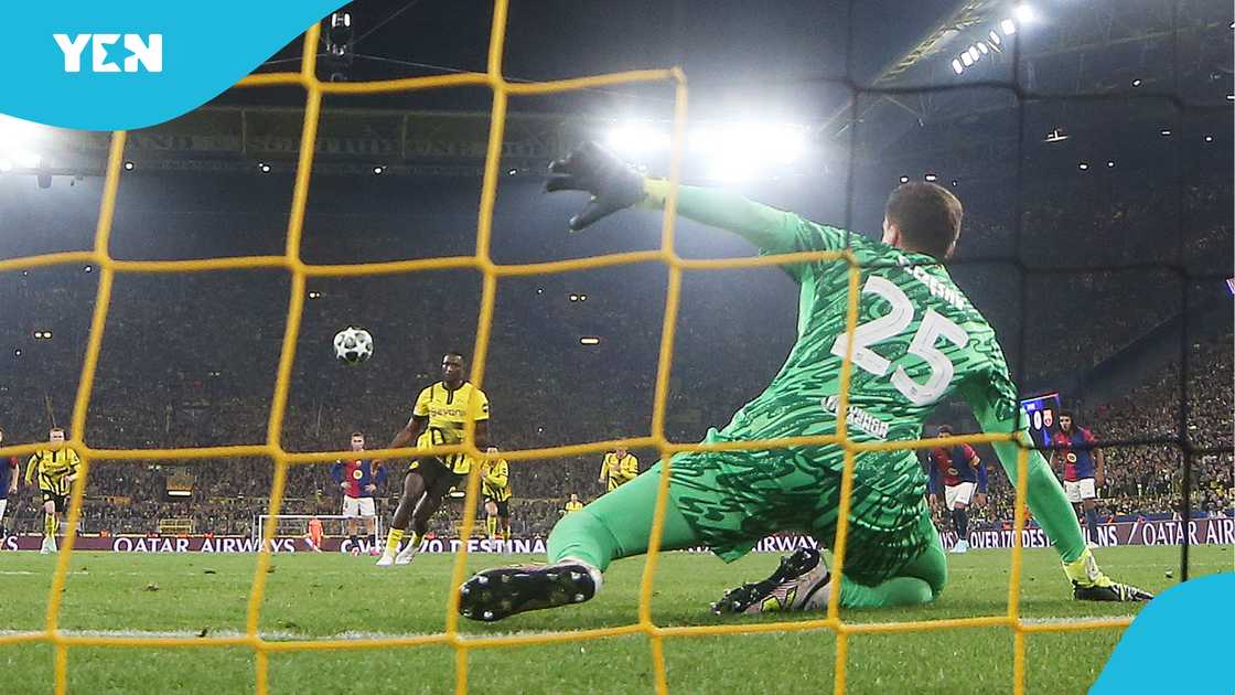 Serhou Guirassy breaks several African records with Champions League hat trick against Barcelona Serhou Guirassy breaks several African records with Champions League hat trick against Barcelona