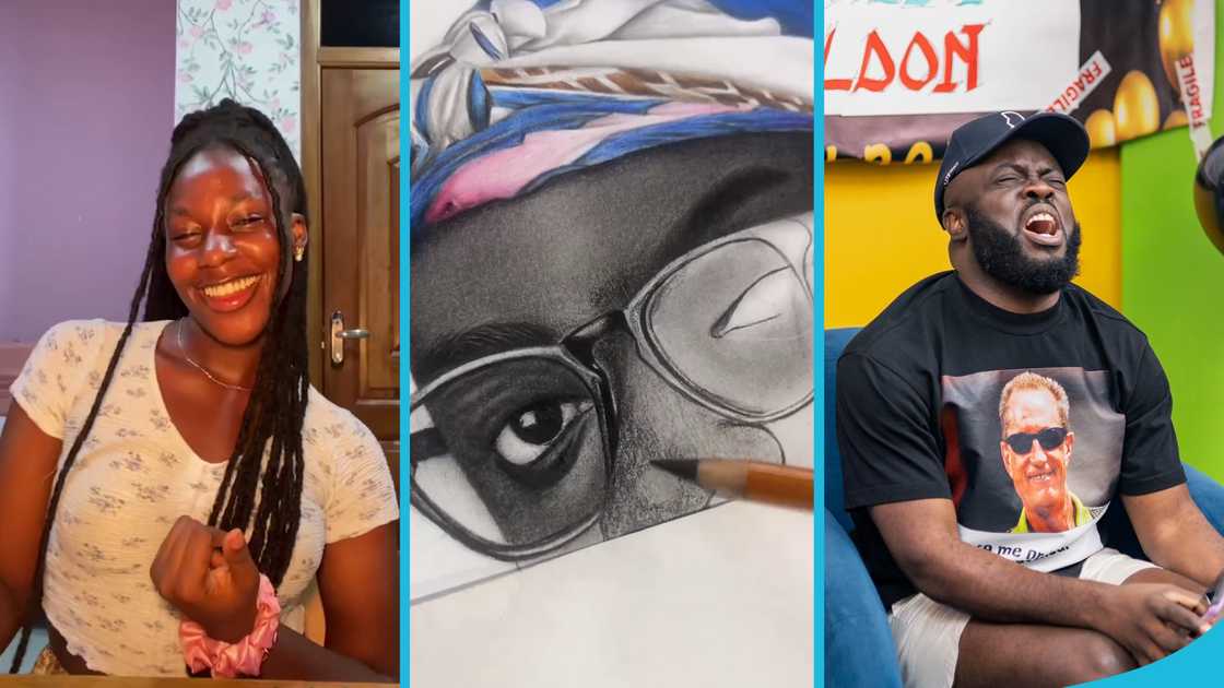 Adani Pomaa, Kwadwo Sheldon, Ghanaian artist, Ghanaian YouTuber, Kwadwo Sheldon drawing, Art