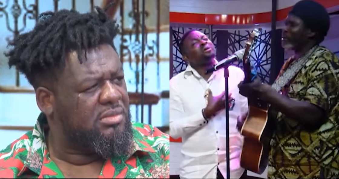 Bulldog Cries on Nana Ama McBrown's United Showbiz During Song Performance About Heaven by Brother Sammy and Mark Anim