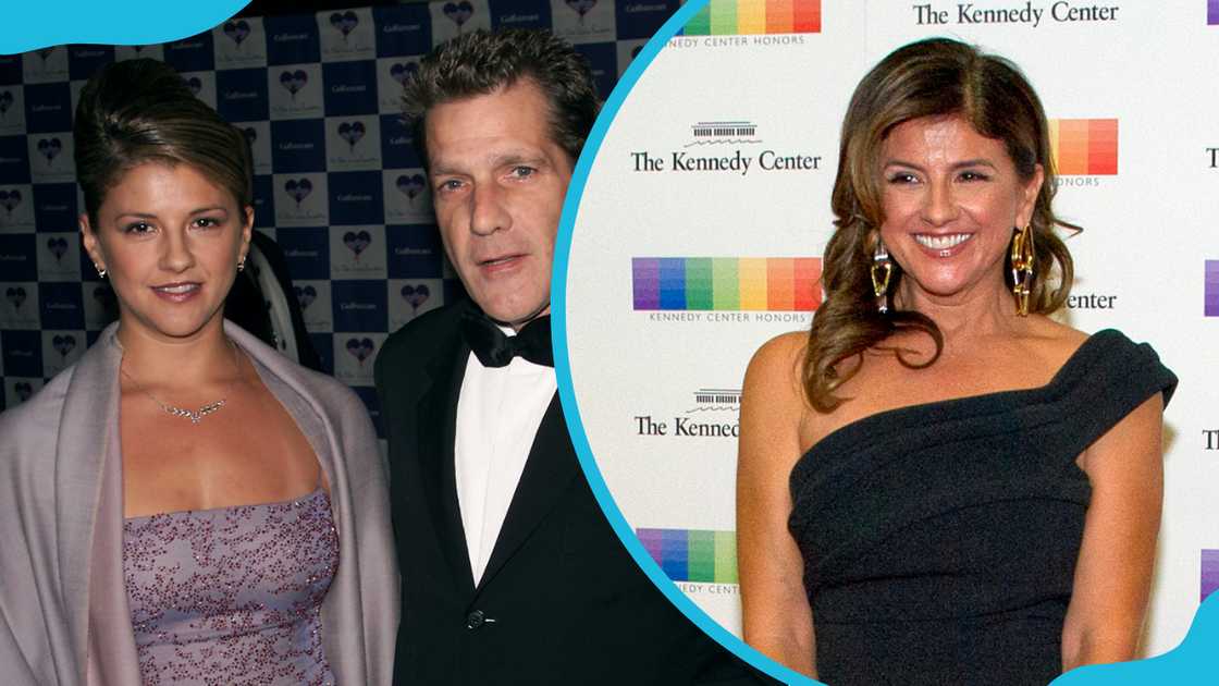 Glenn Frey, of the Eagles, and his wife, Cindy, at 'An Evening Under The Colorado Sky,' and Cindy arrives for the formal Artist's Dinner Glenn Frey, of the Eagles, and his wife, Cindy, at 'An Evening Under The Colorado Sky,' and Cindy arrives for the formal Artist's Dinner