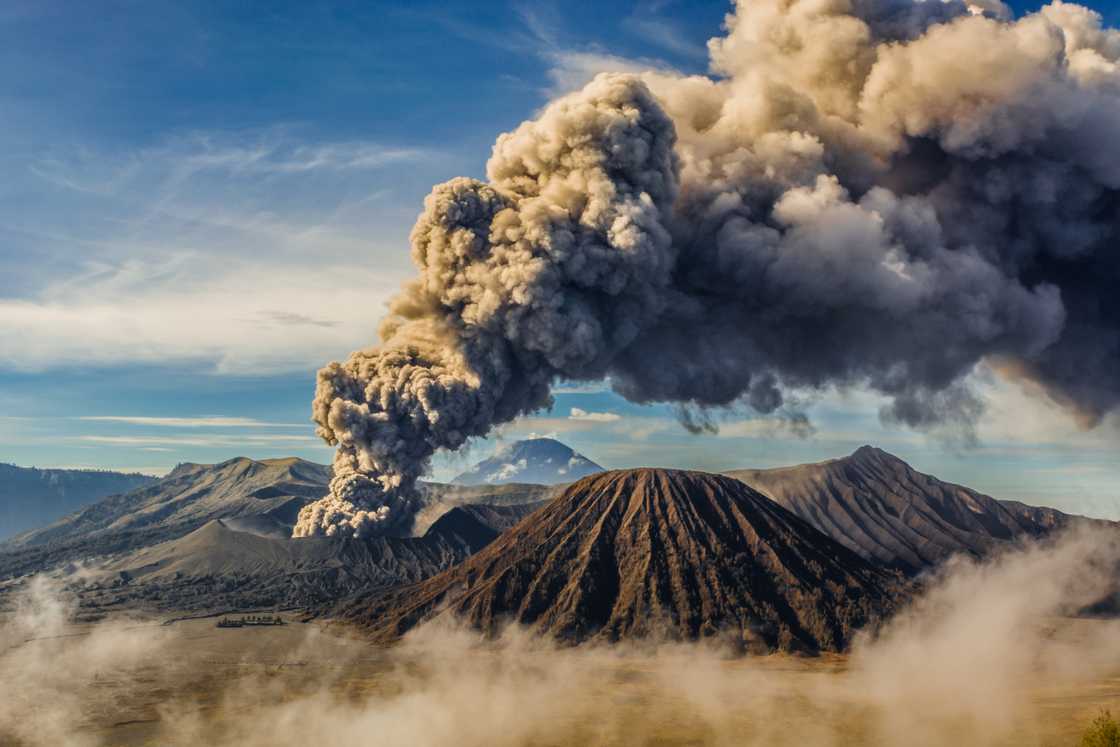 Famous volcanoes