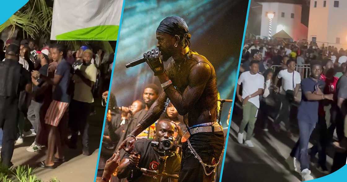 Black Sherif' at his Zaama Disco Concert Black Sherif' at his Zaama Disco Concert