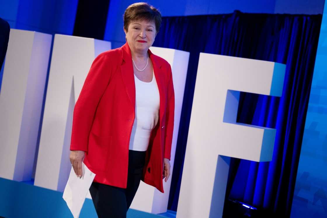 IMF chief Kristalina Georgieva said she had 'constructive' talks with Britain's finance minister and central bank governor IMF chief Kristalina Georgieva said she had 'constructive' talks with Britain's finance minister and central bank governor