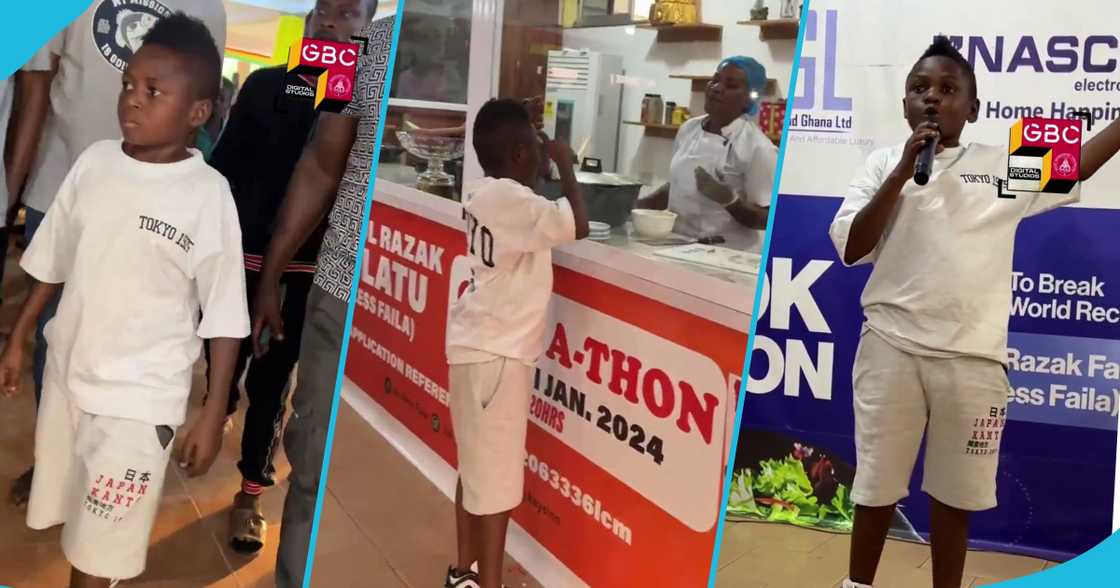 Pics of Yaw Dabo at Faila Abdul Razak's cook-a-thon in Tamale