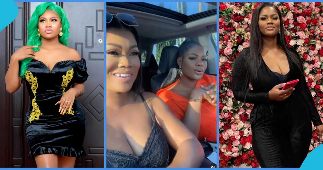 Sandra Sarfo Ababio And Beautiful Sister Flaunt Plush Interior Of Heavy Car, Fans Drool Over Video Sandra Sarfo Ababio And Beautiful Sister Flaunt Plush Interior Of Heavy Car, Fans Drool Over Video